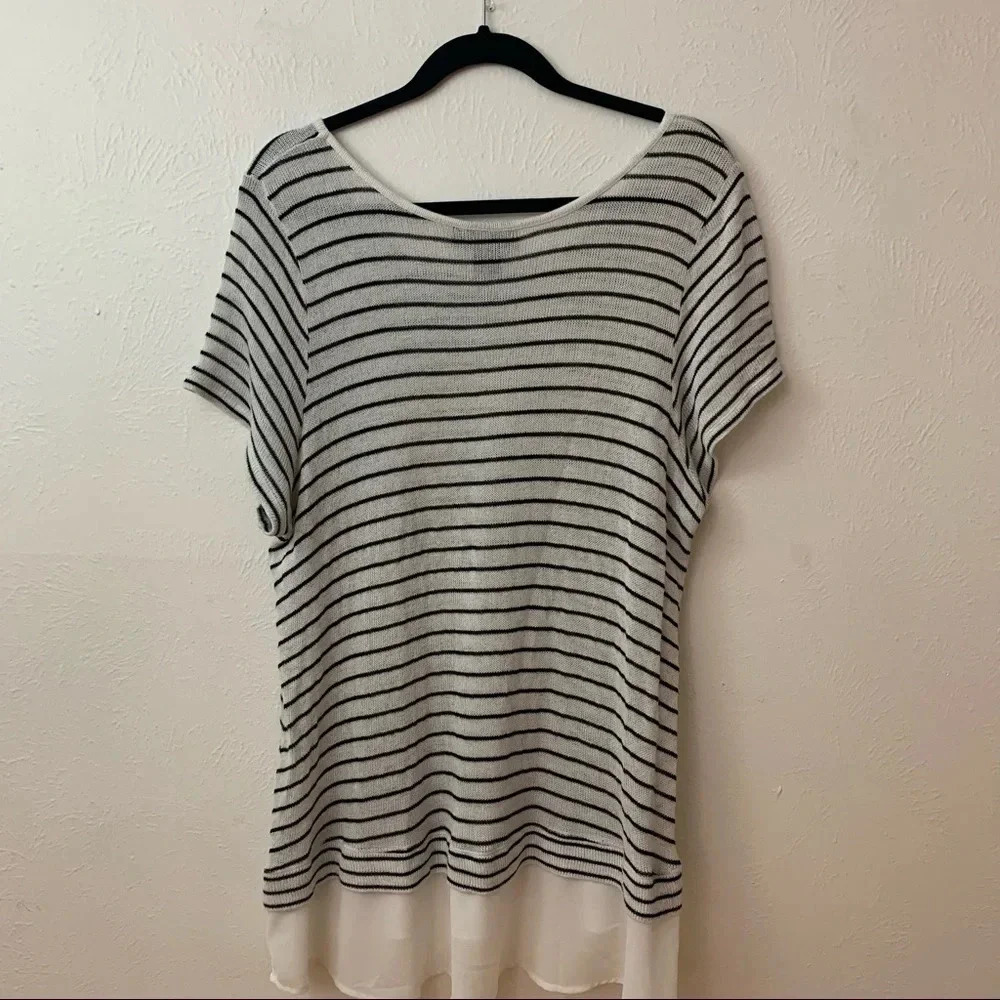 Lane Bryant stripped top - Picture 6 of 7